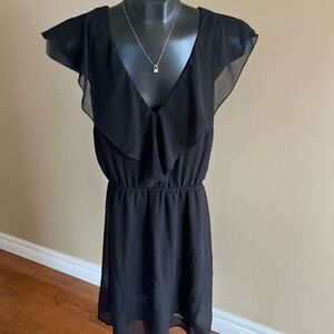 H&M Elegant Black Mini Dress